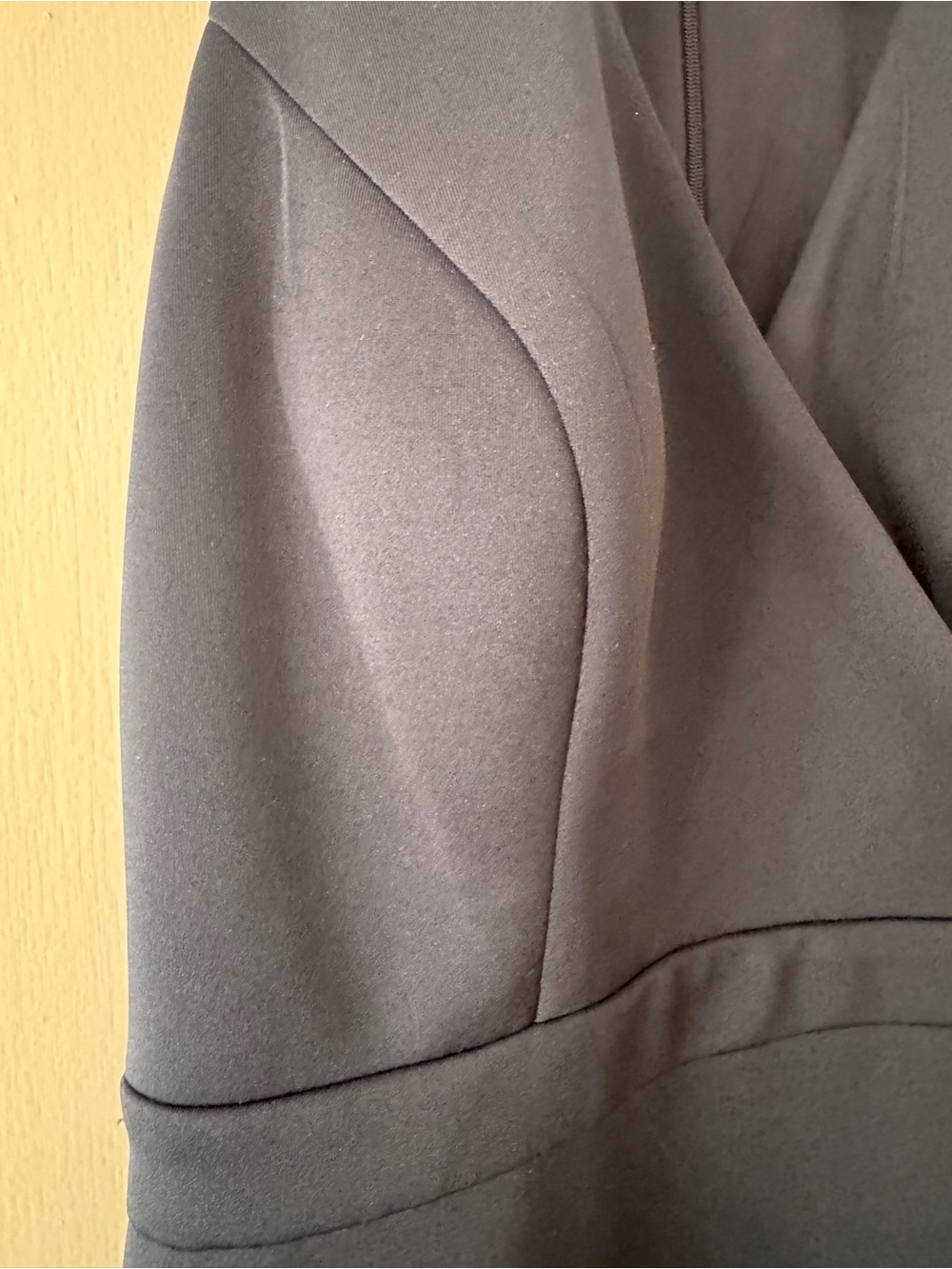 jcpenney Navy V‑Neck High‑Low Ruffle Dress - Picture 6 of 7
